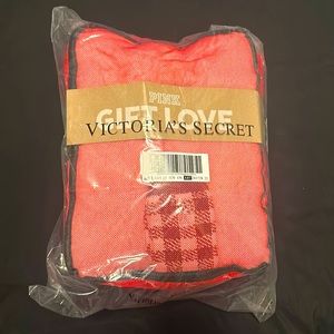 Victoria's Secret PINK Sherpa Cardigan Gift Set-Jacket, Socks, Scrunchy & Bag
